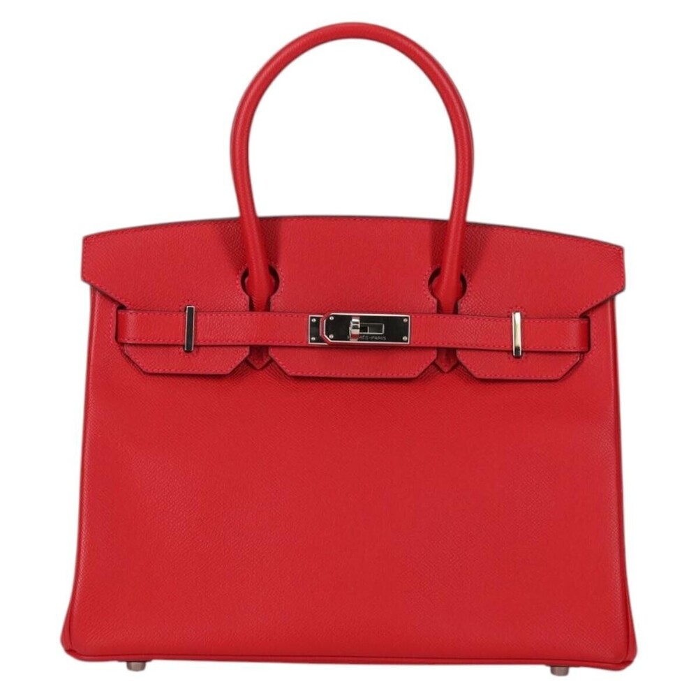 Hermes Birkin Red Epsom with Palladium Hardware 30